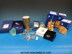 An Isle of Wight perfume bottle,