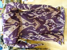 An 19thC Uzbek Ikat coat