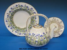 A Dr Christopher dresser for Minton aesthetic period teapot,