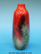 Doulton Flambe bottle vase