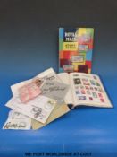 Two schoolboy albums and sundry loose stamps