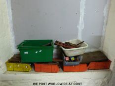 A quantity of engineering tools to include reamers, tops,