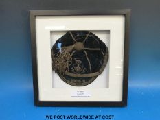 A Coventry rugby cap 1908-1909, by repute formerly belonging to W L Oldham,