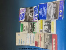 A quantity of 1960's onwards (mainly 1970's and 80's) motor racing programmes to include,