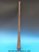 An 18th / 19thC Tongan war club, Polynesia,