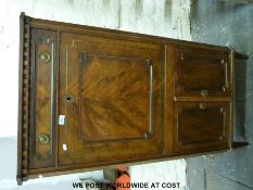 A small continental style secretaire (W70cm D44cm H137cm)