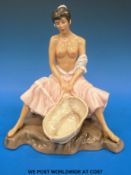 A Michael Sutty figure of Ariadne, from a study by Russell Flint,