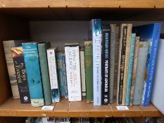 A collection of titles relating to mountaineering, particularly Mount Everest.