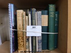 A collection of titles relating to the River Thames, Oxford and canals.