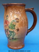 A Royal Doulton large Sir Francis Drake jug dated 1937 (height 24cm)