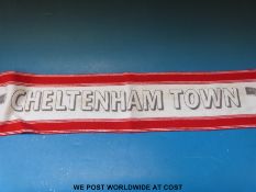 Cheltenham Town football programmes and merchandise to include collection of programmes, tickets,