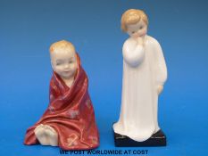 A Royal Doulton 'Darling' HN 1985 together with a Royal Doulton 'This Little Pig' example