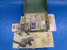 A quantity of various tea and cigarette cards,