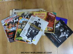 A collection of books and special editions of magazines and newspapers relating to The Beatles.