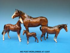 A standing Beswick horse,