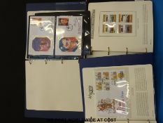 Various individual stamp collections comprising World Cup, GB, Stars of Stage and Screen,