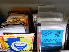 Local interest football programmes, Swindon, Bristol City, Bristol Rovers, Yate Town,