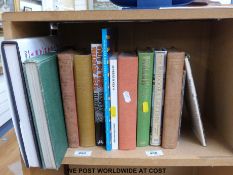 A collection of titles about East Africa, including books on tribal African art,