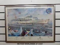 Print 'Britannia Rules' by Christopher B Dee (46 x 63cm)