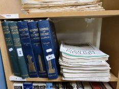 A collection of Hutchinson's Beautiful Britain c1920's-30's together with Hutchinson's Birds.