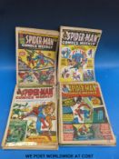 A collection of Marvel Spider-Man comics weekly from April 1973 to November 1973 together with two