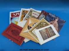 A small collection of Coronation memorabilia for 1953 together with a programme for the Trooping of