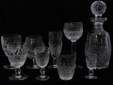 A suite of Waterford Crystal 