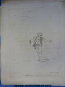 A set of 18 etchings after Edward Perry circa 1792