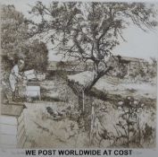 Three Harold Sayer signed limited edition engravings - 'Sheepscombe',