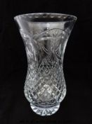 Thomas Webb cut crystal vase in original box (height 11cm)