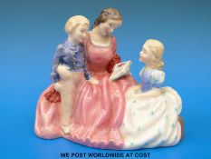 A Royal Doulton figure group 'Bedtime Story'