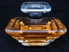 A point of sale advertising display Art Deco style perfume bottle,