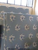 Approximately fifteen floral bedheads