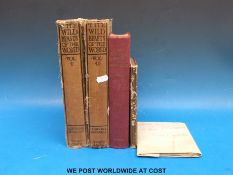 A collection of sundry works to include Frank Finn's The Wild Beasts of the World (Vols 1-2),