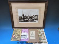 A quantity of Bristol and surrounding area related ephemera to include Dorothy Woollard 