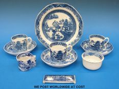A collection of early 19thC English pearlware and earthenware