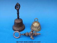 A Tibetan bell together with another,