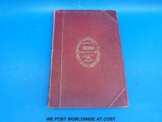 Hobson's Fox-hunting Atlas (London, J & C. Walker, c.1870) Folio.