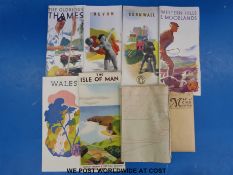 A collection of Great Western Railway leaflets from the 1930s relating to Devon, Cornwall,