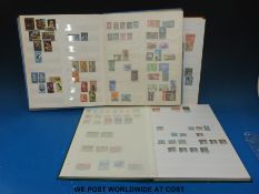 Three stockbooks of Canada,