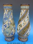 Pair of large Doulton 