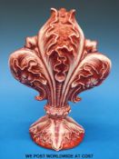 Cantagalli Ruby lustre vase