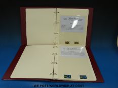 Two 'The Great Britain' stamp albums, mostly QE2, errors,