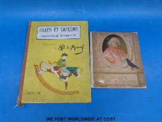 Anatole France, Filles et Garcons (Paris, Hachette, c1910) illustrations by M.B.