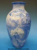 Royal Worcester Sabrina ware large vase (H25cm)
