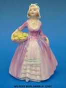 A Royal Doulton miniature figure 'Janet' M74