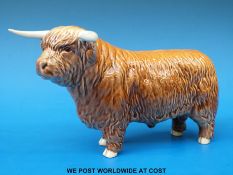 A Beswick Highland bull