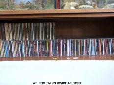 A collection of over 100 American punk, emo and rock music CD's,