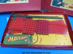 Three Meccano accessory outfits, comprising 4a,