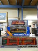 Twelve Corgi Superhaulers diecast model lorries and vehicle sets (all in original boxes)